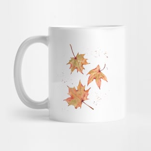 Fall leaves painting Mug